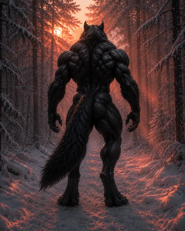 Curan im Winterwald auf Terra 2